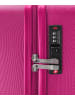 Puccini Hardcase-Trolley "Bali" in Pink - (B)38 x (H)55 x (T)20 cm