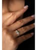 Heliophilia Srebrny pierścionek z cyrkoniami