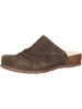 Think! Leren clogs bruin