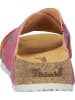 Think! Leren slippers "Koak" roze/meerkleurig