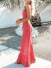 LA Angels Kleid in Rot