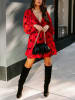 LA Angels Jurk rood/zwart