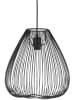 Present Time Lampa wisząca "Lucid" w kolorze czarnym - wys. 35 cm