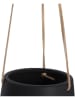 Present Time Hangende bloempot "Skittle" zwart - (H)15 x Ã˜ 13,5 cm