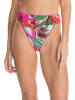 Maaji Dwustronne figi bikini w kolorze fioletowym ze wzorem