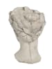 Clayre & Eef Blumentopf "Frau" in Beige - (B)18 x (H)25 x (T)17 cm
