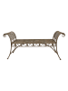 Clayre & Eef Bank bruin - (B)142 x (H)66 x (D)41 cm