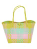 Overbeck and Friends Shopper bag "Camilla" w kolorze jasnozielonym - 34 x 30 x 26 cm