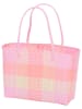 Overbeck and Friends Shopper bag "Camilla" w kolorze jasnoróżowym - 39 x 28 x 15 cm