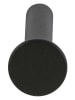 Tiger Toiletrolhouder "Porto" zwart - (L)12 x Ø 3,4 cm
