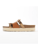 BAYTON Slippers "Lecce" lichtbruin