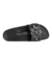 BAYTON Skórzane klapki "Topaze" w kolorze czarnym