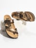 BAYTON Teenslippers "Diane" bruin