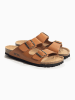BAYTON Slippers "Tracy" lichtbruin