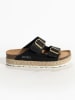 BAYTON Slippers "Olympe" zwart