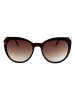 Guess Dameszonnebril bruin/goudkleurig