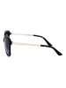 Guess Damen-Sonnenbrille in Schwarz/ Gold