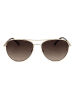 Guess Damen-Sonnenbrille in Gold/ Braun