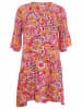 Zwillingsherz Kleid "Suheila" in Orange/ Pink