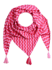 Zwillingsherz Sjaal "Rixa" roze - (L)200 x (B)97 cm