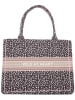 Zwillingsherz Schultertasche "Leonita" in Beige - (B)41 x (H)32 x (T)16 cm