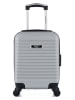 BlueStar Hardcase-trolley "Brazilia" grijs - (B)32 x (H)46 x (D)20 cm