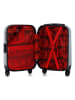 BlueStar Hardcase-trolley "Brazilia" grijs - (B)32 x (H)46 x (D)20 cm