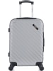 BlueStar Hardcase-Trolley "Cite" in Grau - (B)35 x (H)55 x (T)21 cm