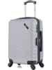 BlueStar Hardcase-Trolley "Cite" in Grau - (B)35 x (H)55 x (T)21 cm
