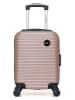 BlueStar Hardcase-trolley "London" beige - (B)32 x (H)46 x (D)20 cm