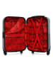 BlueStar Hardcase-Trolley "Madrid" in Grau - (B)32 x (H)46 x (T)20 cm