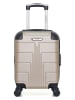 BlueStar Hardcase-trolley "Ottawa" beige - (B)32 x (H)46 x (D)20 cm