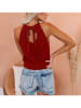 Milan Kiss Top in Rostrot