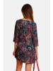 William de Faye Kleid in Bordeaux/ Blau