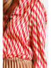 William de Faye Bluse in Rot/ Gold