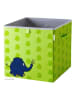Lifeney Aufbewahrungsbox "Maus" in Grün - (B)30 x (H)30 x (T)30 cm