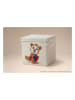 Fackelmann Aufbewahrungsbox "Bobo" in Creme/ Hellbraun - (B)33 x (H)33 x (T)33 cm