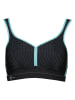 Anita Sport-BH in Schwarz/ Türkis