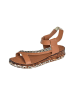 Gerois Sandały w kolorze jasnobrązowym