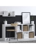 Scandinavia Concept 2-delige set: bureau met wandmeubel "Jack" wit