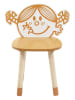 The Home Deco Kids Kinderstoel "Madame Bonheur" goudkleurig - (B)39,5 x (H)50 x (D)28 cm