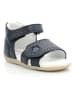 Kickers Leren sandalen "Bigkratch" donkerblauw