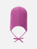 Reima Czapka wełniana "Piponen" w kolorze fioletowym z wiązaniem