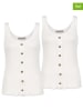 Sky Rebel 2-delige set: tops wit