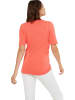 Heine Shirt oranje/lichtroze
