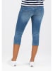 Timezone Caprispijkerbroek "Enya" blauw