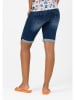 Timezone Jeans-Bermudas "Nali" in Dunkelblau