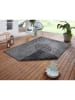 NORTHRUGS Outdoor-Wendeteppich "Cebu" in Grau/ Anthrazit