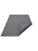 Hanse Home Outdoor-Wendeteppich "Palma" in Schwarz/ Grau