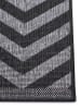 Hanse Home Dwustronny dywan zewnętrzny "Palma" w kolorze czarno-szarym